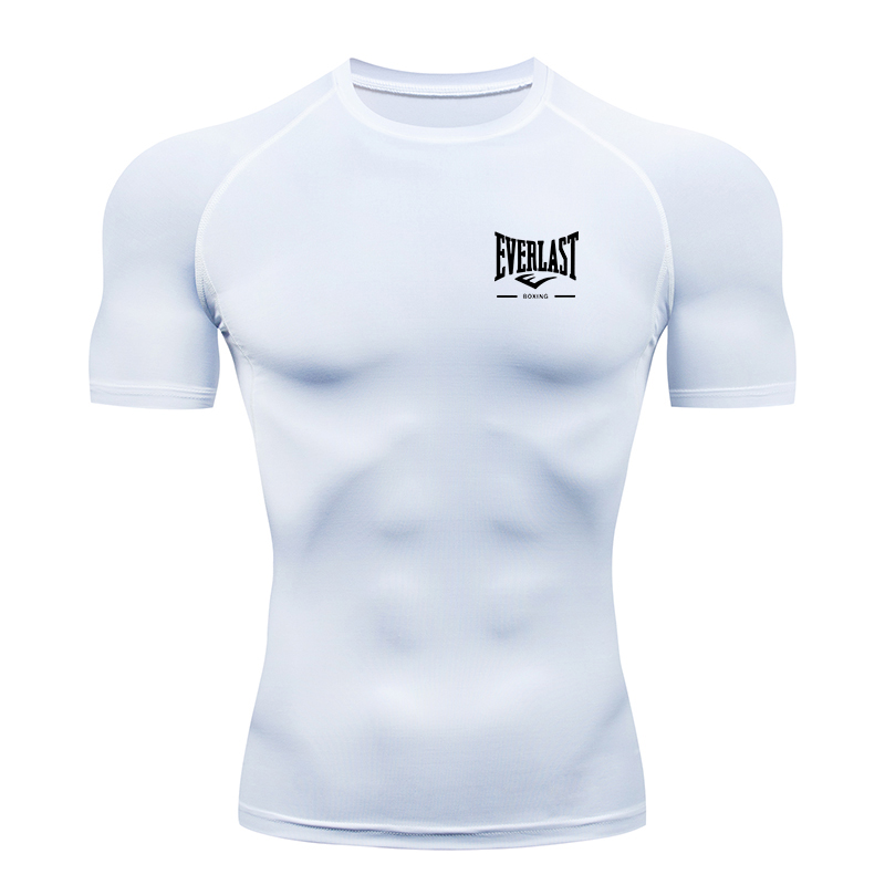 T Shirt Tight Fit - 2026 yeni stil erkek koşu taytı